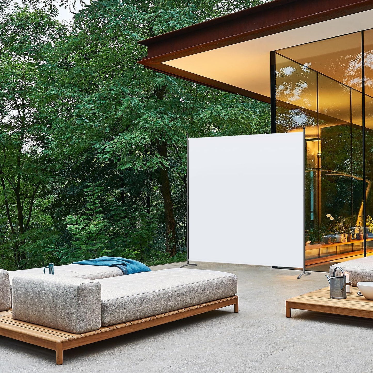 Paravent Angel Living 180 x 163 cm - Blanc