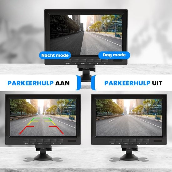 2 caméras de recul filaire - Strex - Vision nocturne 15m - IP69 Waterproof