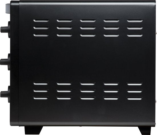 Four autonome Inventum OV307B - 30 L - Chaleur tournante - Broche rotative - 100-230 °C - 5 modes de cuisson - Noir