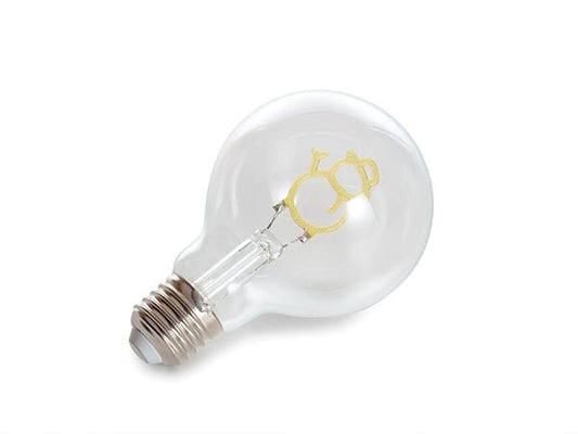 Vellight Deco Bulb - Ampoule Led - Filament (doré) en forme de bonhomme de neige - 220-240 V