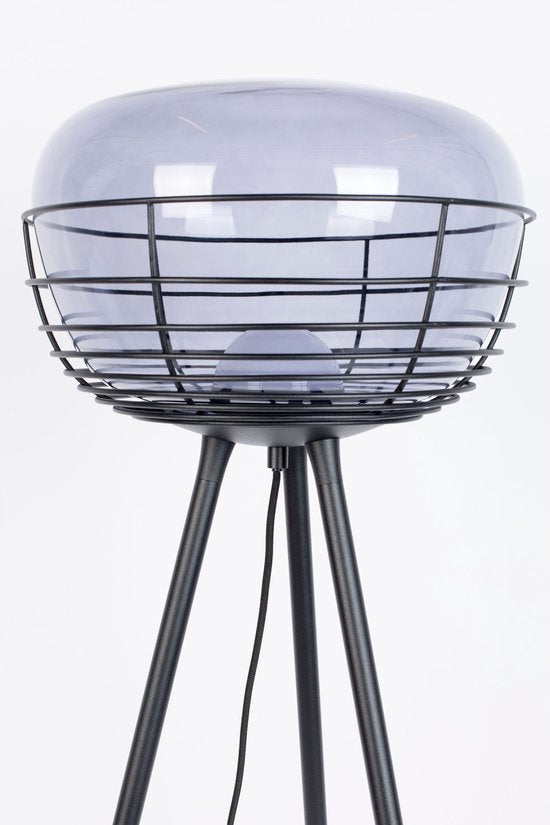 Zuiver Smokey Lampadaire/Standing tripod lamp Black