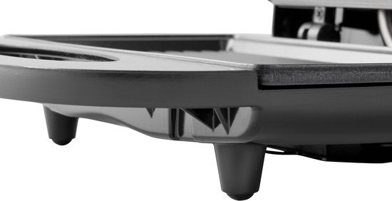 Tomado TGS2000B - Fer à toasti - Gril - Sans PFAS - Toasti maker - 21,5 x 12 cm - 750 watts - Noir