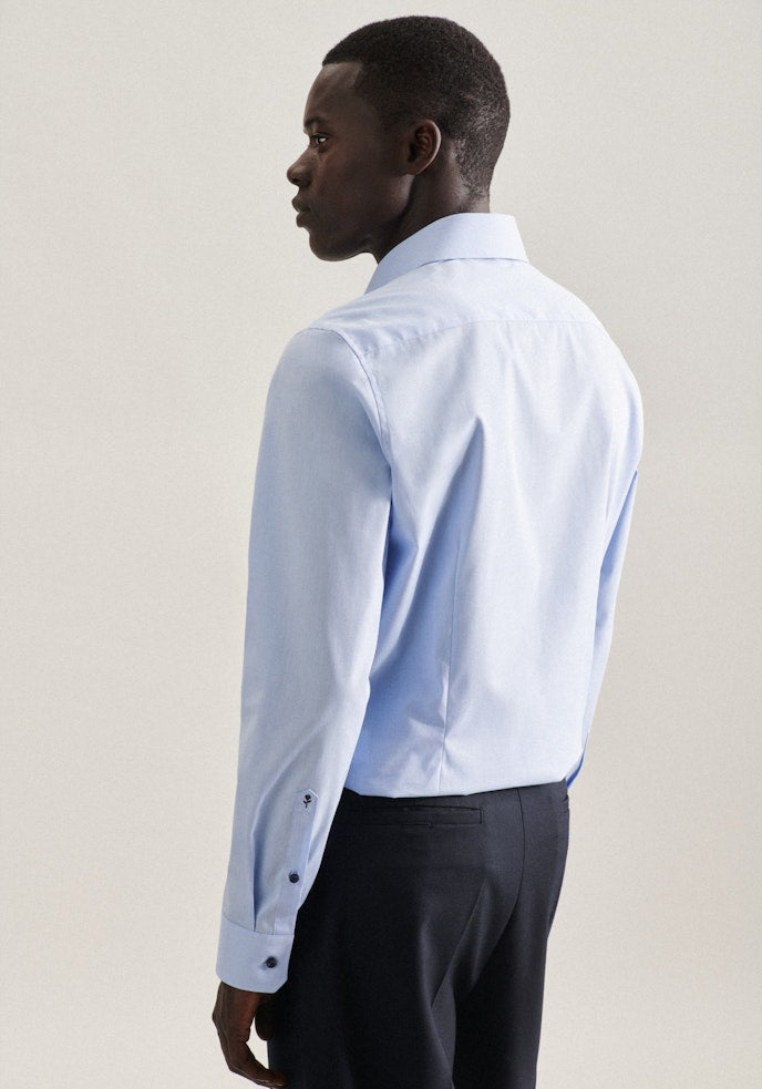 Seidensticker Business Shirt Slim - taille 41 - Bleu