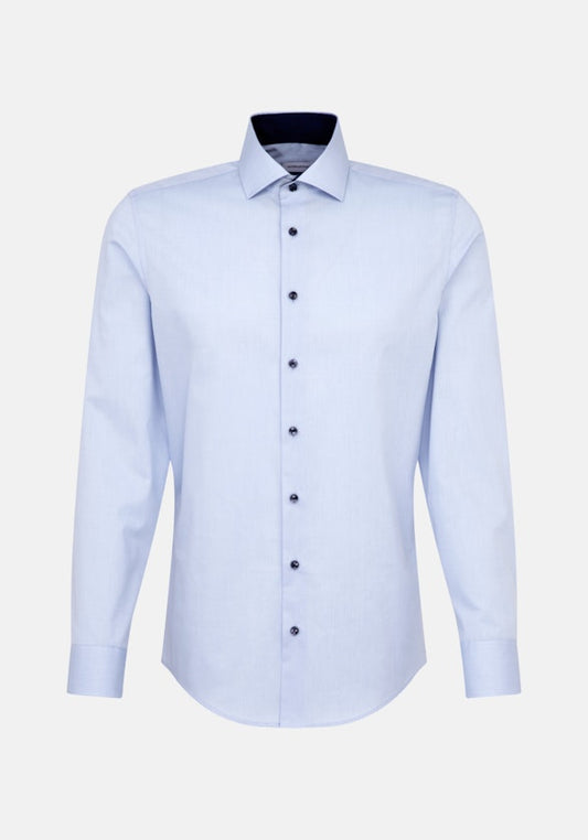 Seidensticker Business Shirt Slim - taille 41 - Bleu