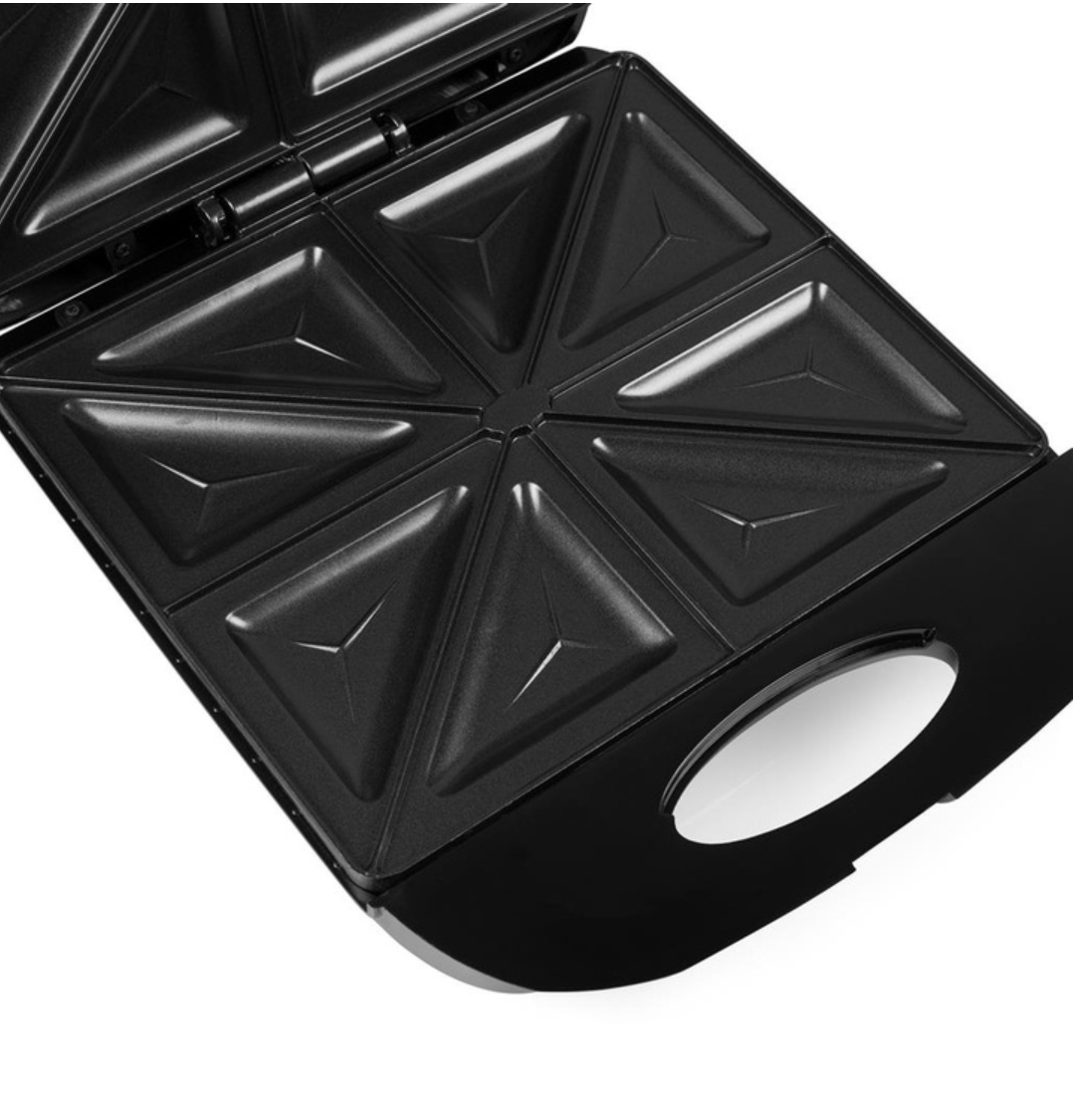 Appareil à sandwichs Princess XL - Grille-pain pour 4 sandwichs - 25 x 22 cm - Noir