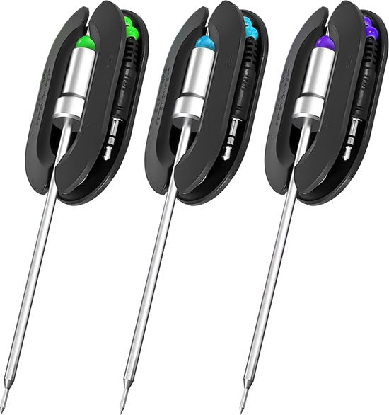 Sondes de mesure MostEssential - Convient au thermomètre à viande MostEssential PRO-3 - 3 pièces