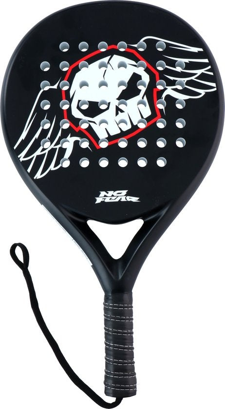 Raquette de Padel No Fear - Raquette de Padel légère - Noir