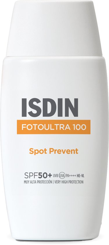 ISDIN - Fotoultra Spot Prevent - SPF50+ - 50 ml - Prévient l'apparition des taches cutanées
