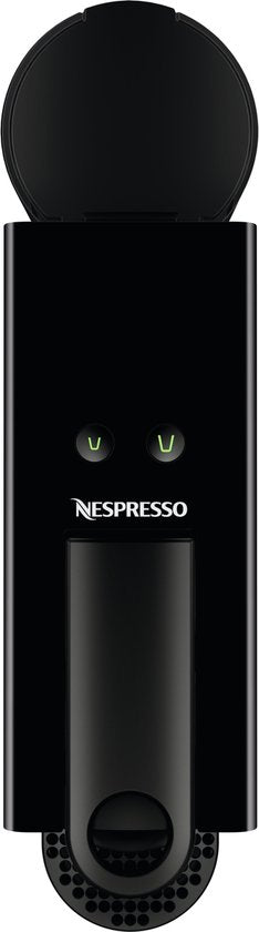 Krups Nespresso Essenza Mini XN1118 - Machine à café à dosettes - Noire - Avec mousseur à lait - Compacte - Pour dosettes Nespresso