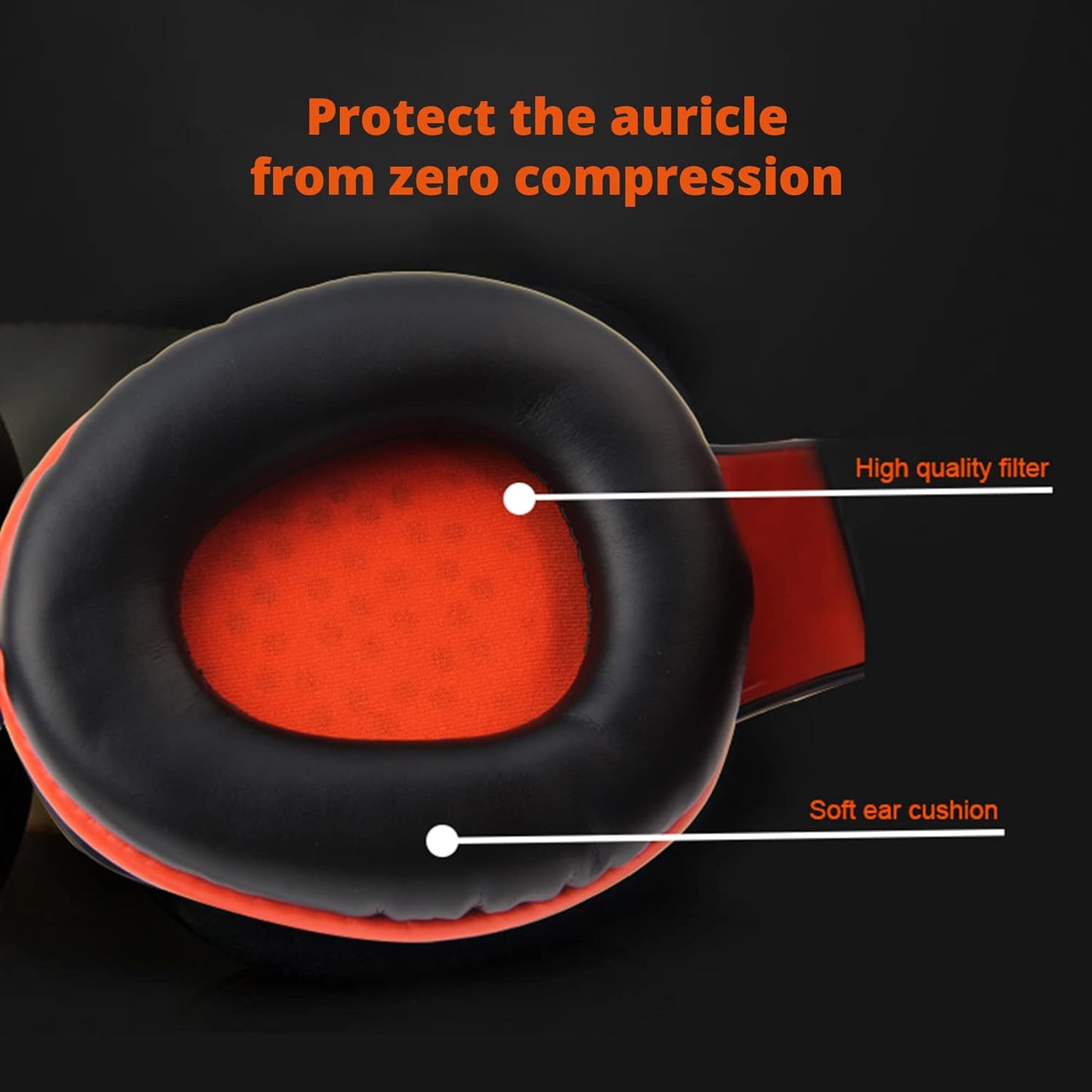 Casque de jeu filaire avec technologie 3D Surround Sound