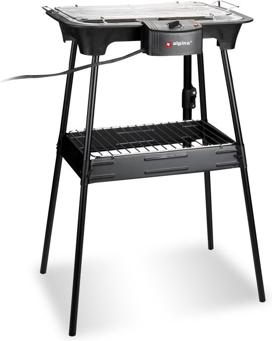 alpina BBQ - électrique - 2-en-1 - intérieur et extérieur - 2000W