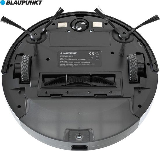 Blaupunkt Robot Aspirateur Bluebot XVAC - Avec station de recharge - Navigation intelligente - Fonction balayage possible - Blanc