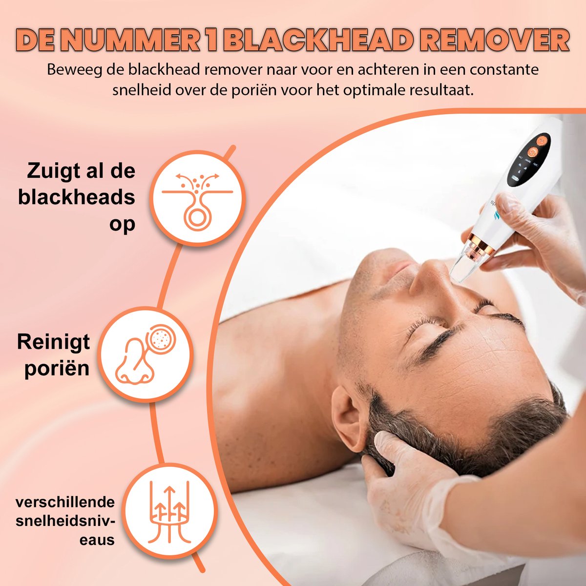 TibaGoods Premium Blackhead Remover I Pore Cleaner with 6 Attachments Remove blackheads | Acne | Comedone Spoons | Skin Care