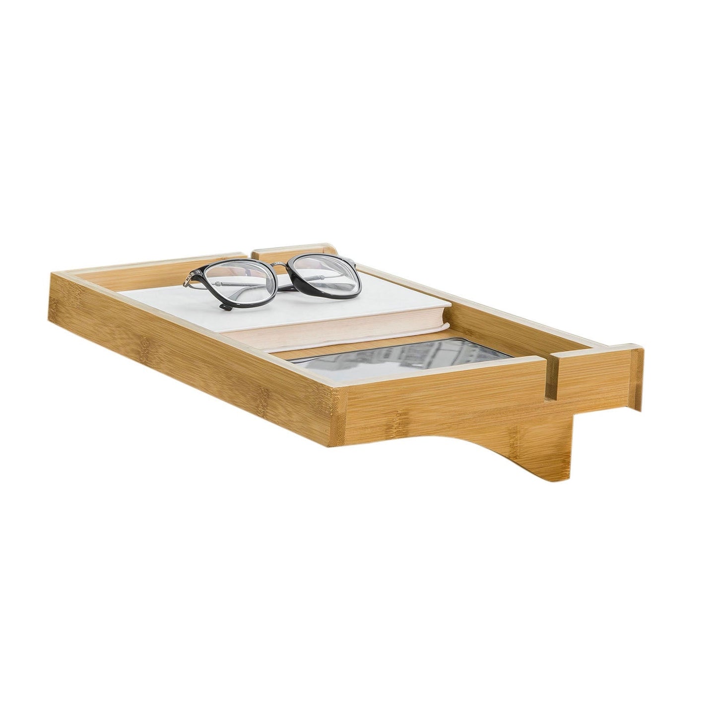 Table de chevet pliable - SoBuy - Table de nuit - Max 2,5 kg - 36 x 25 x 9 cm - Bois