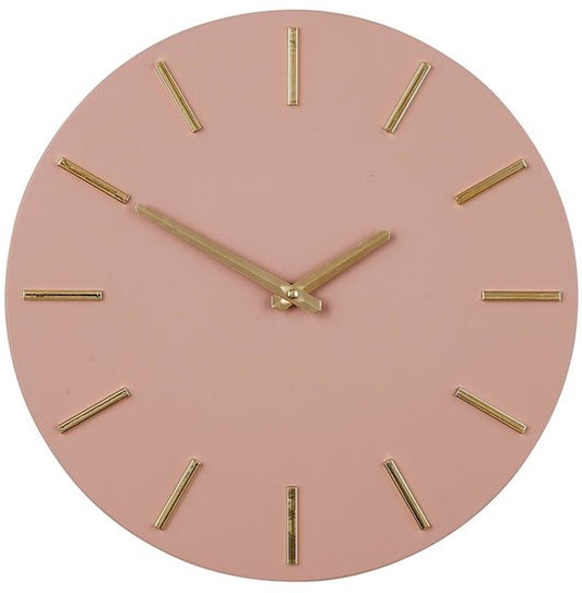 Horloge murale Mica Decorations Brixen - Ø 36 cm - Rose