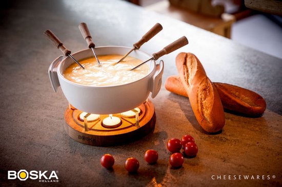 Fondue aux chandelles Boska Twinkle - Pour fondue au fromage de 1 200 g - 1,6 litre