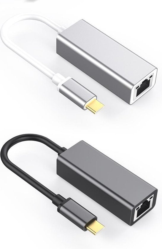 Garpex® Adaptateur USB C vers Ethernet - USB C vers RJ45 - Adaptateur USB C - Adaptateur Ethernet USB C