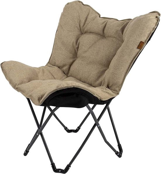 Bo-Camp - Urban Outdoor - Chaise papillon - Grainger - M - Nika - Beige