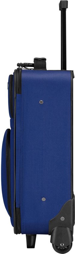 Trolley Travel Case Set / Suitcase Set Athen - 5-Piece - Blue
