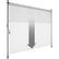 Store Tectake Taija 200 x 310 cm – Fixation par pinces – Protection UV 50+ – Gris clair