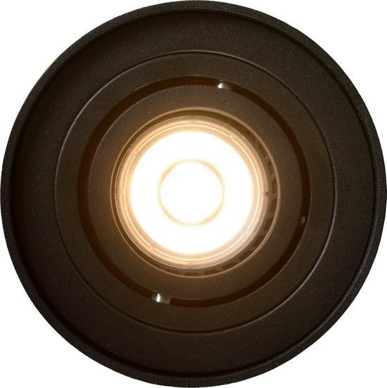 Lucide TUBE Spot plafonnier - Ø 9,6 cm - 1xGU10 - Noir