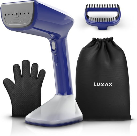 Défroisseur à linge - LUMAN G2 - Défroisseur à main pour vêtements et meubles - Défroisseur - 300ml - Bleu