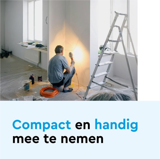 BRASQ Rallonge de 10 mètres, orange - Rallonge avec prise de terre - Rallonge pour usage intérieur