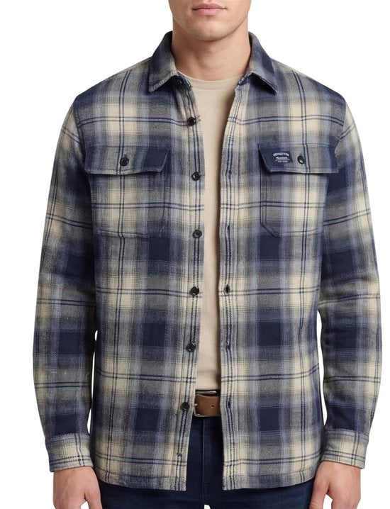 Superdry - Miller Jack Laine Bleu - Homme - Taille XL - Coupe moderne