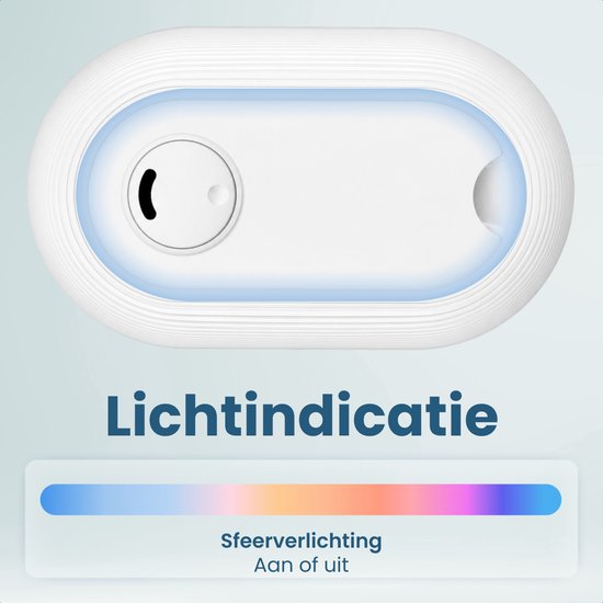 Humidificateur Auronic - 5 L - Convient pour la chambre à coucher, la chambre de bébé, le bureau, le salon et bien plus encore - Humidificateur - Sans BPA - Blanc