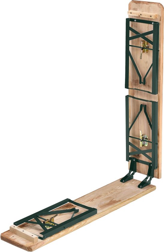 Table à bière en bois / Banc à bière Passau - 3 pièces - Pliable