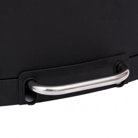 Poubelle 5Five en métal - Noire - 35 x 32 x 62 cm - 30 l
