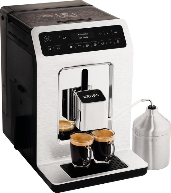 Krups Evidence EA891C - Machine à expresso - Chrome