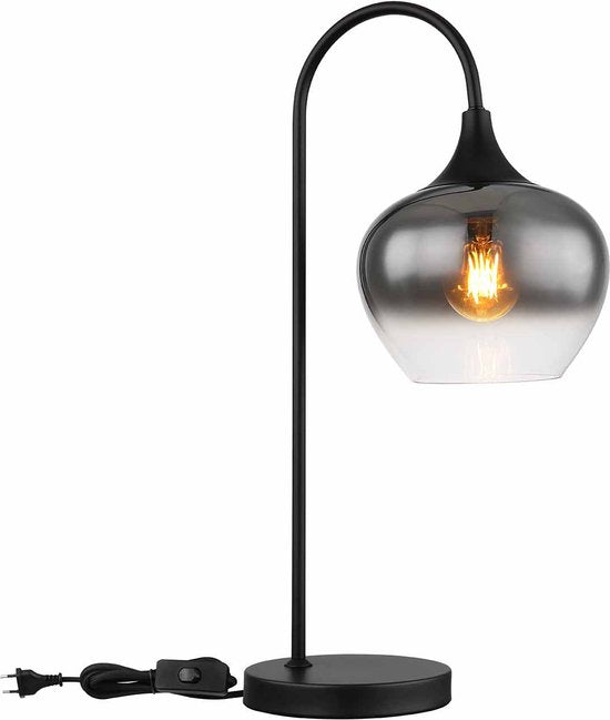 Globo lampe à poser Maxy - noir - métal - 15548T