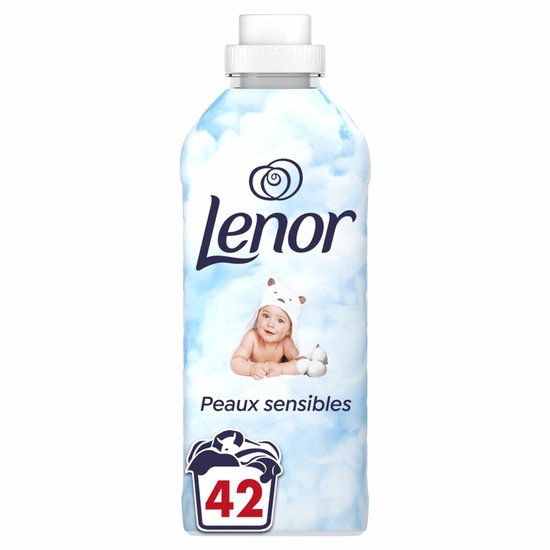 Lenor Assouplissant Sensitive 42 Lavages - 882 ml