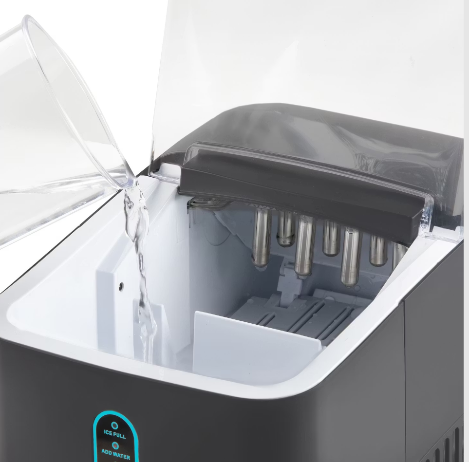 DOMO Machine à glaçons DO1132IB- 12kg/24h - 1 L - Gris