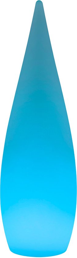 REALITY PALMAS - Lampadaire - Blanc - incl. 1x SMD 4.5W - Télécommande - Variateur intégré - Connexion USB - Changeur de couleurs RGBW - Rechargeable - Sans fil - Alimentation par batterie - Fonction mémoire via la télécommande - Eclairage extérieur - IP4