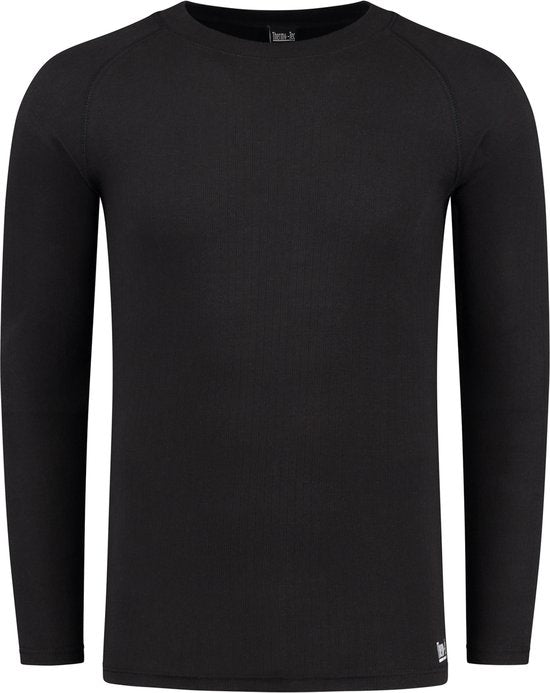 Sous-vêtements Thermiques Hommes - Chemise Thermique Hommes - Noir - M - Vêtements Thermiques Hommes - Chemise Thermique Hommes Manches Longues