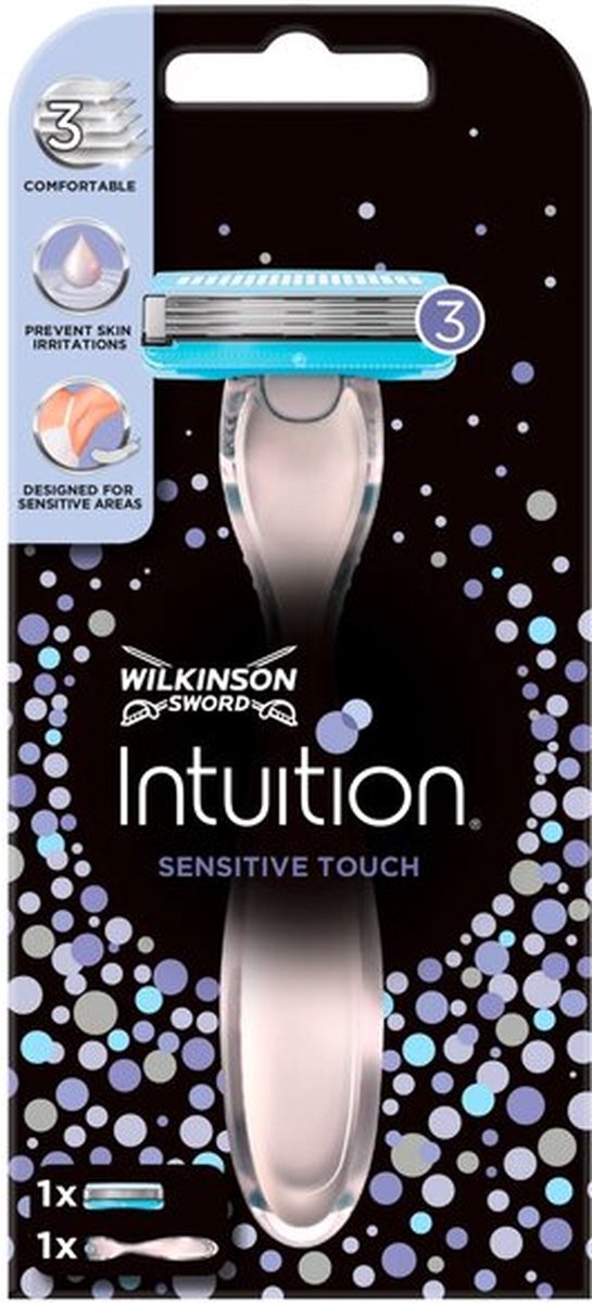 Wilkinson Woman Intuition Sensitive Touch - Rasoir - +3 Lames de rechange
