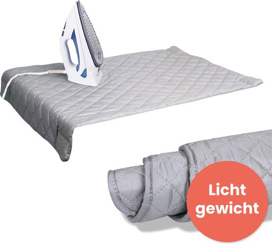 Fer à repasser - 85x50 cm - Léger - Fer à repasser - Tapis - Résistant à la chaleur - Tissu - Planche - Pliage - Pour table - Voyage - Fer à repasser - Mini - Planche à manches - Oreiller - Planche à repasser de table