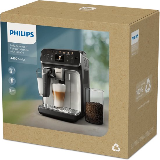 Machine à expresso Philips EP4441/50 - Noir