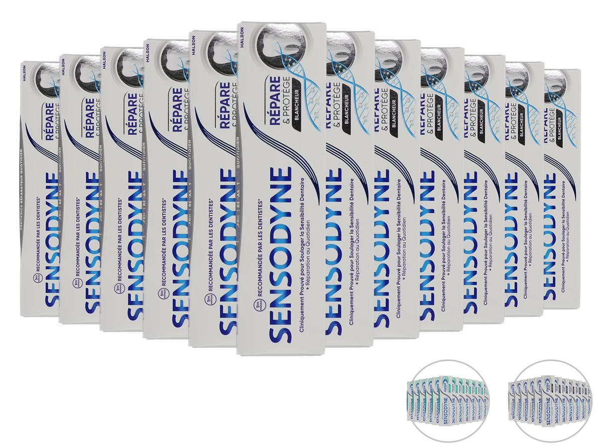 Dentifrice Sensodyne Repair & Relief Extra Fresh - 12 tubes - 75 ml par tube