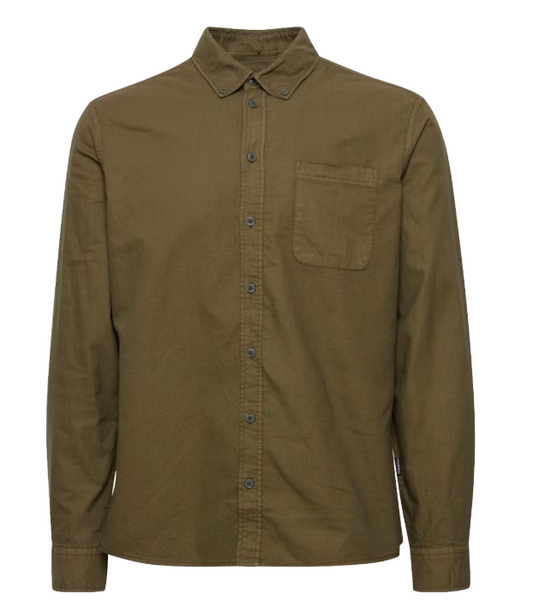Blend Shirt Oxford Forest Night - Hommes - Coupe régulière - Taille XL