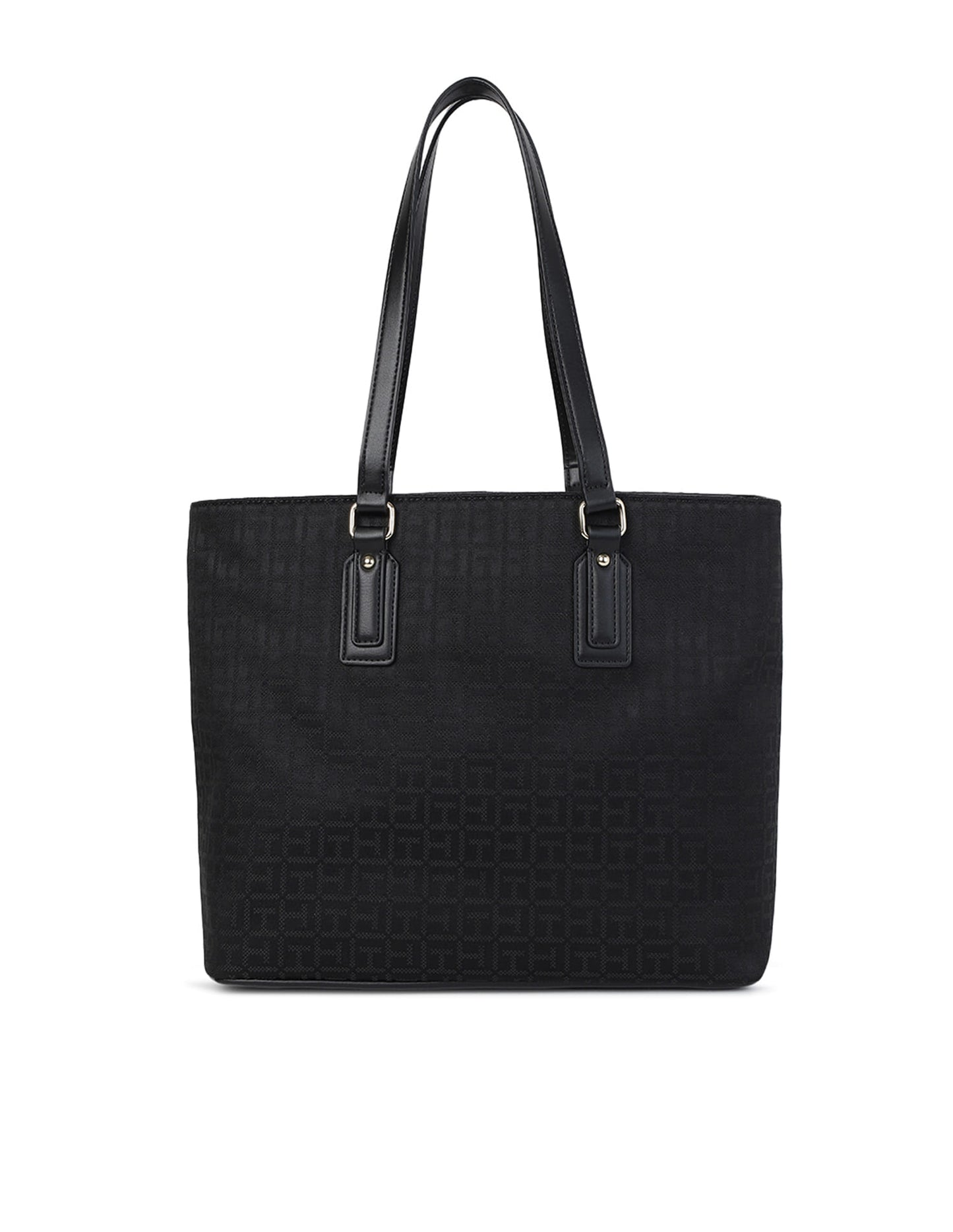 Sac fourre-tout Tommy Hilfiger Jaden Plus Monologo - 100 % polyester - Femme - Anses - Fermeture à glissière - 13 x 28 x 33 cm