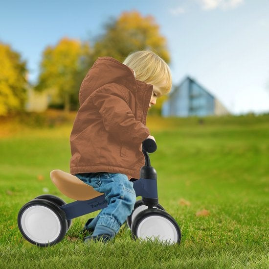 Scooter pour enfants LifeGoods - TurboToddler Balance Bike - Jouets à partir de 1 an - Bleu marine
