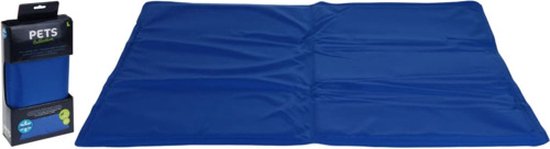 Tapis rafraîchissant pour chiens - 65 x 50 cm - Bleu