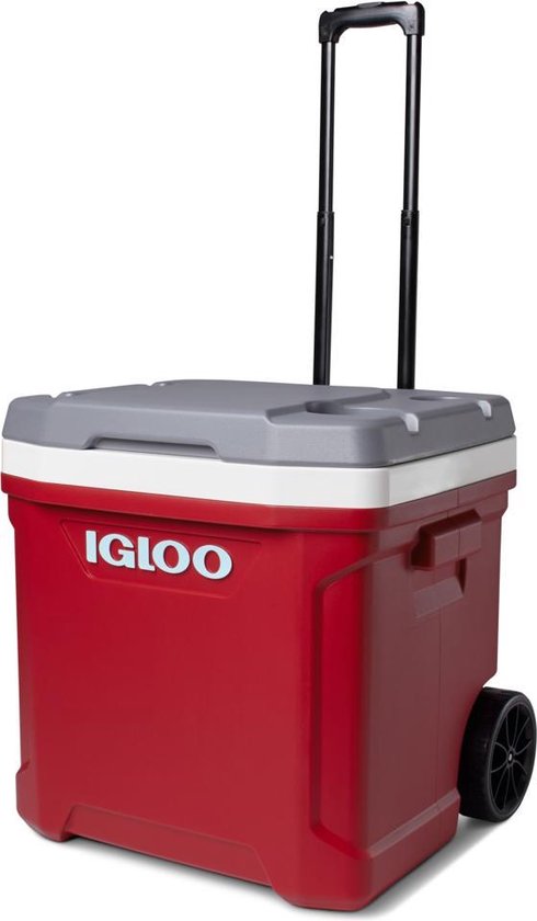 Igloo Latitude 60 Roller - Glacière à roulettes - 56 litres - Rouge