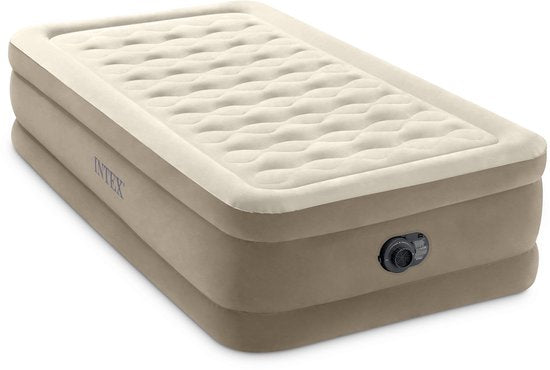 Matelas gonflable Intex Twin Ultra Plush avec pompe intégrée - 191 x 99 x 46 cm