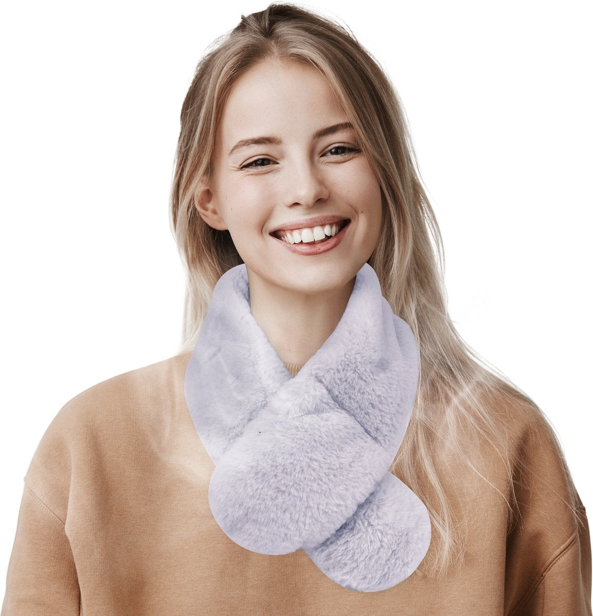 O'DADDY® Pitsack micro-ondes à la menthe - Pitsack - oreiller pour noyaux de cerises - pitsack pour le cou et les épaules - coussin chauffant - 79 x 10 cm lilas