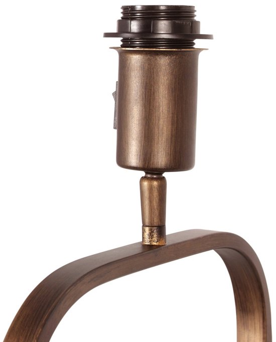 Lampadaire en bronze Stang 4740BR, lampadaire classique en métal avec fonction d'inclinaison, hauteur 147 cm, conception robuste de Steinhauer