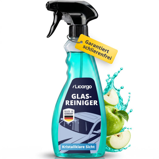 Licargo Nettoyant pour vitres de voiture 750 ml - Nettoyant pour vitres intérieures et extérieures - Ne laisse pas de traces - Fabriqué en Allemagne